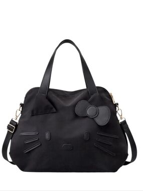 Sanrio Hello Kitty 2025 Black Travel Tote